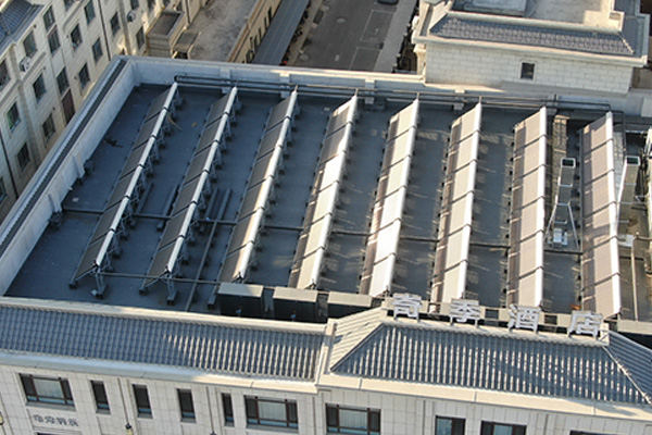 遼寧海城奇季酒店采暖+熱水項目