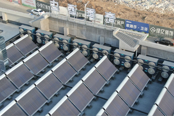 遼寧海城奇季酒店采暖+熱水項目