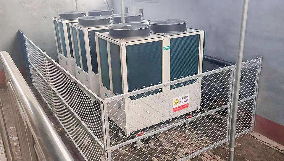 遼寧海城鎂礦10000平采暖項目