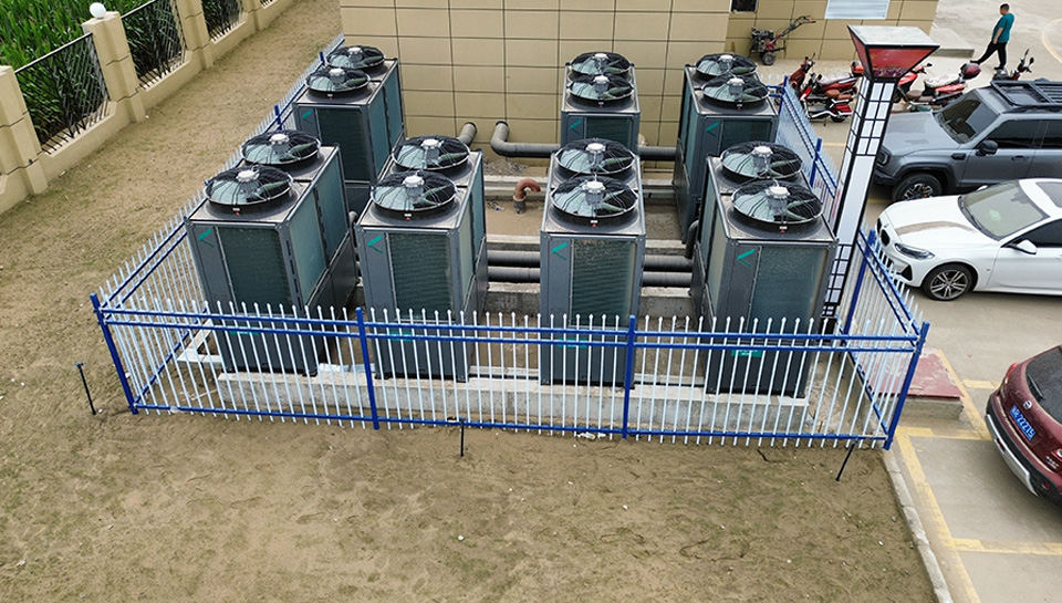 新疆和田地區(qū)于田縣黨校采暖制冷項目