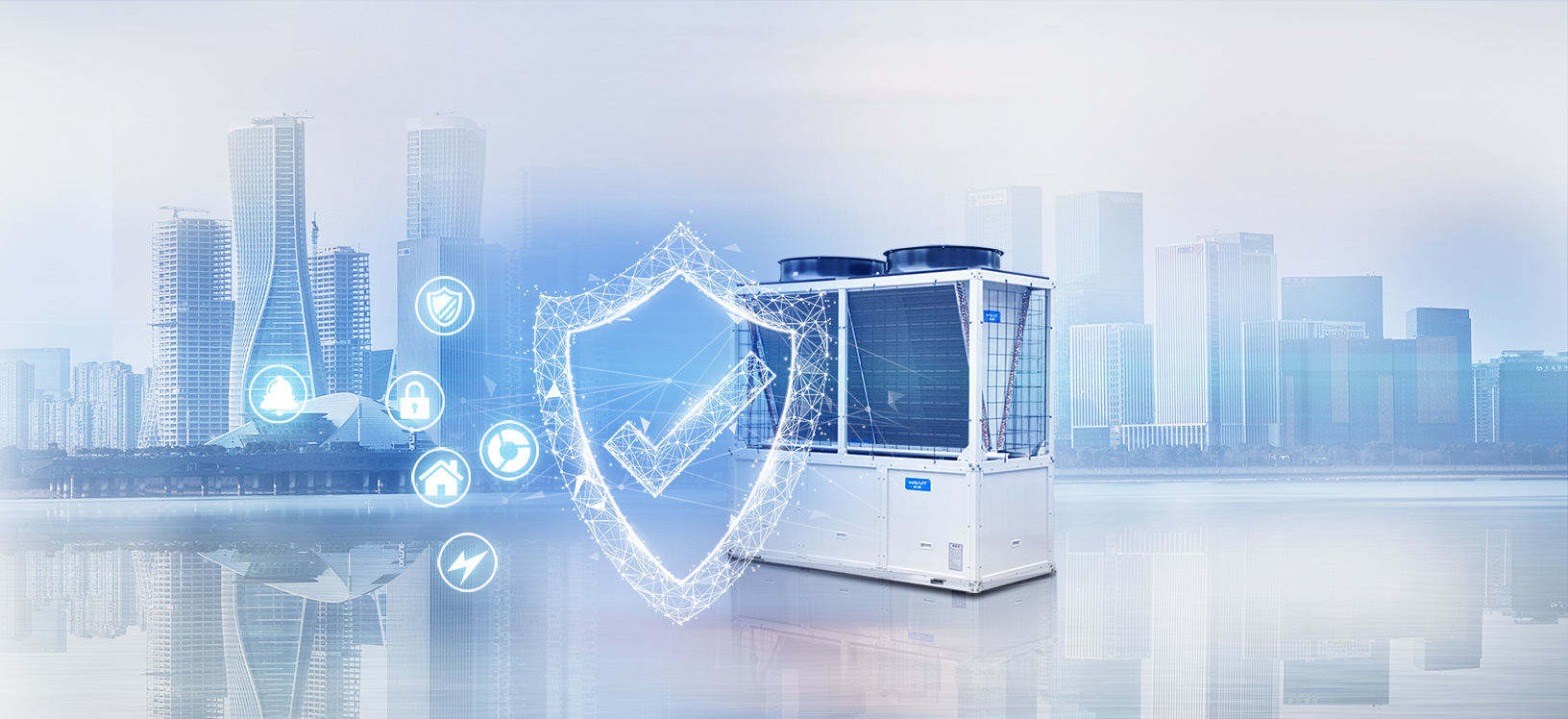 水玲瓏超低溫變頻冷暖熱泵系列